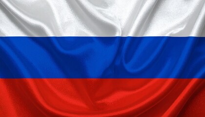 Fototapeta premium Russia National Flag