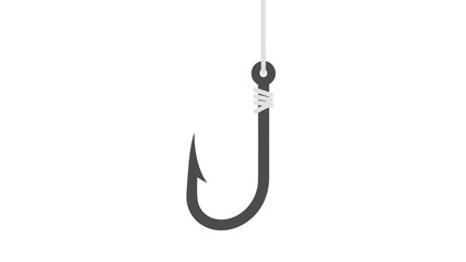 Fishing Hook A Sharp and Curved Tool for Angling.