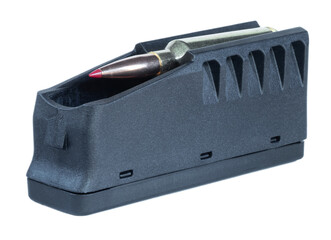 Short rifle magazine fully loaded