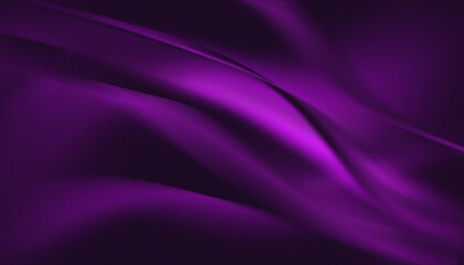 Obraz premium Elegant abstract background, Dark purple smooth gradient background with noise.