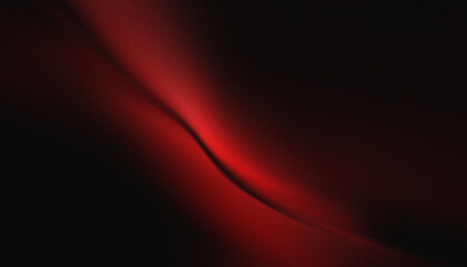 Modern abstract red and black color gradation smooth background with noise texture.