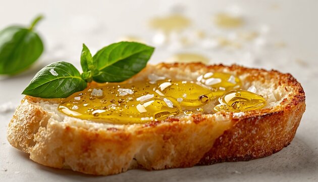 Bruschetta con olio extravergine di oliva e pane artigianale