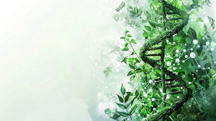 Futuristic Research Visual Representing Life Energy and Medical Advancement