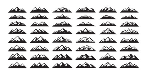 Winter landscape with houses and fir forest vector illustration winter village border on white