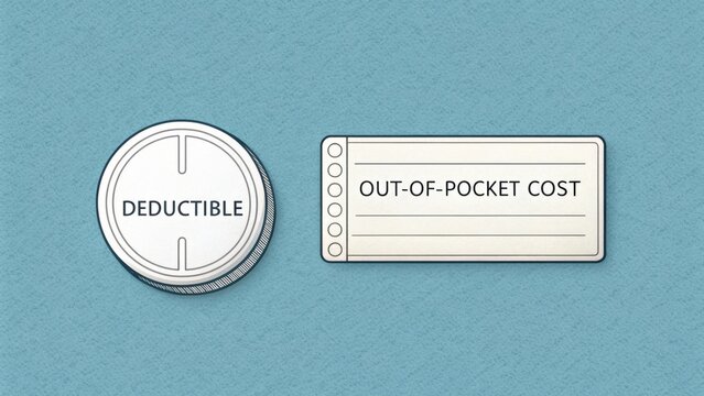 Deductible and Out-of-Pocket Cost Icons