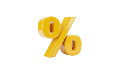 high quality yellow percent symbol on white background stock image file. 