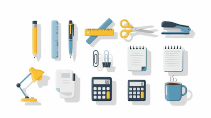 Office Supplies and Stationery Items for Work and Study.