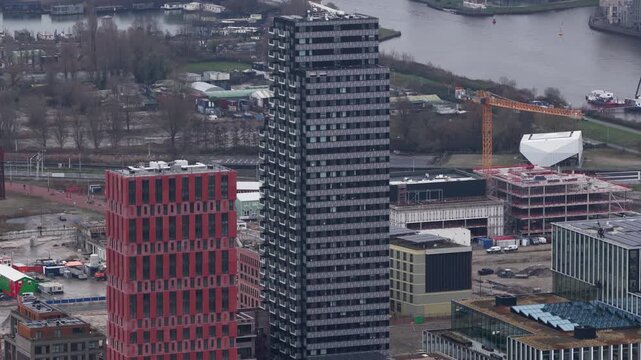 Sluisbuurt Amsterdam New Residential Development Aerial