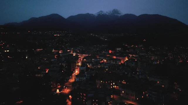 Dolomites City Centre Night