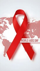 HIV awareness World AIDS Day December 1st symbol of hope  stock image file.