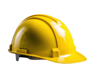 Fototapeta premium Yellow Construction Safety Helmet 