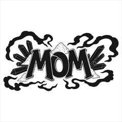 mom svg design