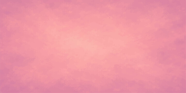 Vintage pink and purple grunge paper texture featuring an aged pastel pattern on a light violet canvas backdrop for an old paint wall art design. Abstract Fiery burnt rose pink foil gradient vector 