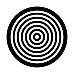 Obraz premium Hypnotic Circle icon