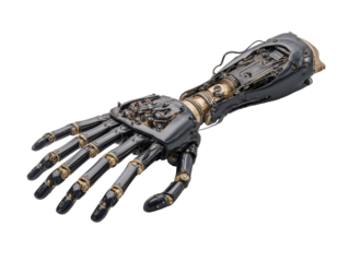 Steampunk Mechanical Hand 