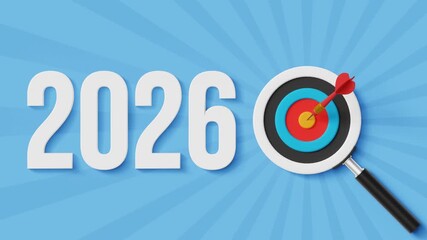 2026 Marketing Targets, Digital Campaign Roadmap, Strategy, Goals, Data-Driven Planning, Growth Vision, Audience Expansion, Performance Optimization and Tracking. Targets Setting for 2026. 3D Video