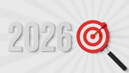 2026 Marketing Targets, Digital Campaign Roadmap, Strategy, Goals, Data-Driven Planning, Growth Vision, Audience Expansion, Performance Optimization and Tracking. Targets Setting for 2026. 3D Video