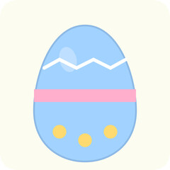 Easter egg Vector image