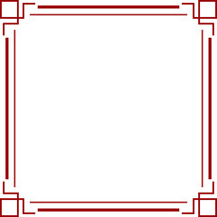 Clean Line Frame with Sharp Corners for Minimal Poster and Banner Design