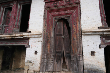 Abandoned traditional mountain house symbolizing rural migration and forgotten villages