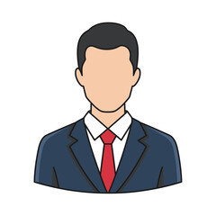 a professional businessman avatar