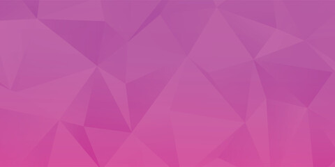Obraz premium Vibrant Pink Geometric Background With Abstract Polygonal Shapes For Design And Marketing