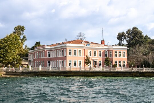 Istanbul, Turkiye - August 5, 2025: Beylerbeyi Sabanci Girls' Technical Vocational Training Institute, Istanbul