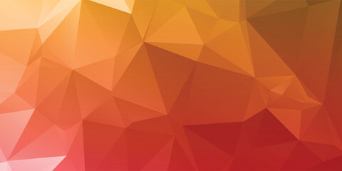 Warm Orange Pink Low Poly Abstract Background For Creative Design And Digital Art eps10