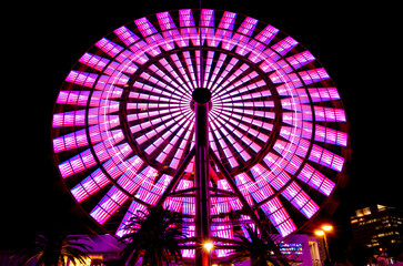 メリケンパークから見える夜景	