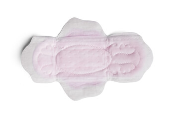Isolated sanitary pad PNG no background