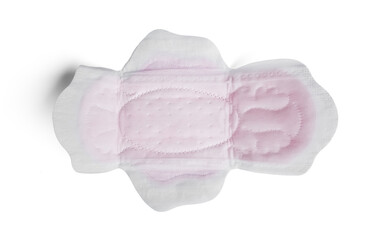 Isolated sanitary pad PNG no background