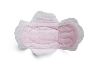 Isolated sanitary pad PNG no background