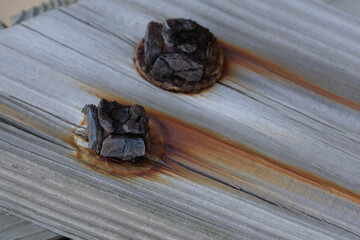 Cracked and corroded bolts