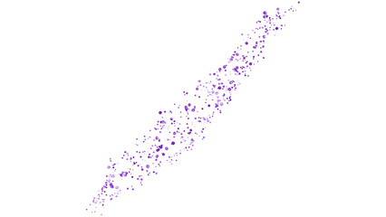 Purple dust PNG, shimmering blue glowing bokeh confetti and glitter texture for your design.