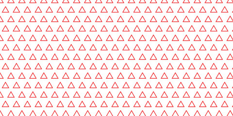 simple red outline triangle pattern art for banner poster background.