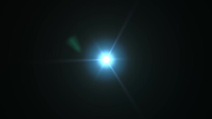 camera lens streak flare golden yellow light glowing alpha channel loop able animation