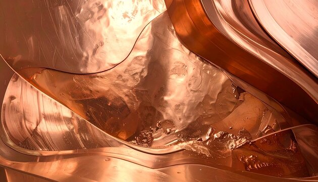 gold metal background - Powered by Adobe