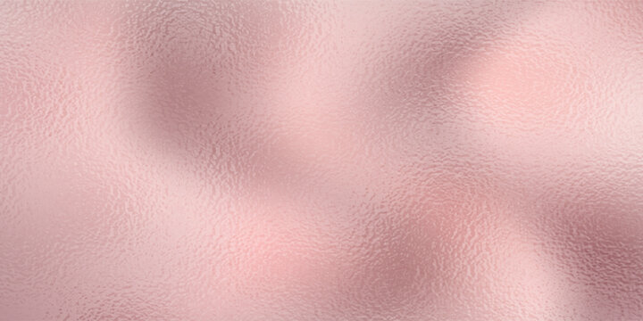 Metal rose gold foil texture. Background roses metallic effect. Beautiful glitter pink design. Golden painted surface. Copper textur. Gradient backdrop for wedding, covers, prints. Vector illustration