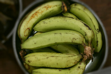 bunch of ripe bananas