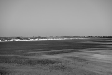 Normandy sunny day winter impressions. Different impressions from Normandy town of Dunkirk.