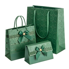 🎁 Green Gifts Sparkle on transparent background