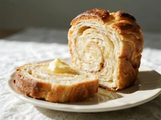 Babka Dough. Sweet Twisted Enriched Dough