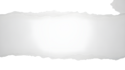 Torn paper edge with bright light background