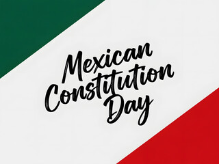 Celebrating mexican constitution day with patriotic spirit