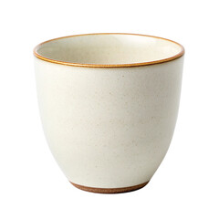 Ceramic cup isolated on white background 2