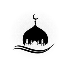 Ramadan and Eid al-Fitr theme design, Islamic background with. Vector illustration