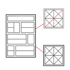 Abstract Grid Graphic Resources Modular Vector Elements