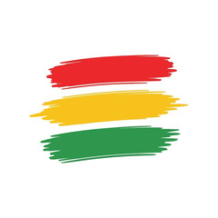 Obraz premium Colorful Brush Stroke Vector Design for Creative Projects