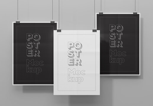 Hanging Poster Mockup