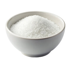 Salt bowl isolated on white background 2